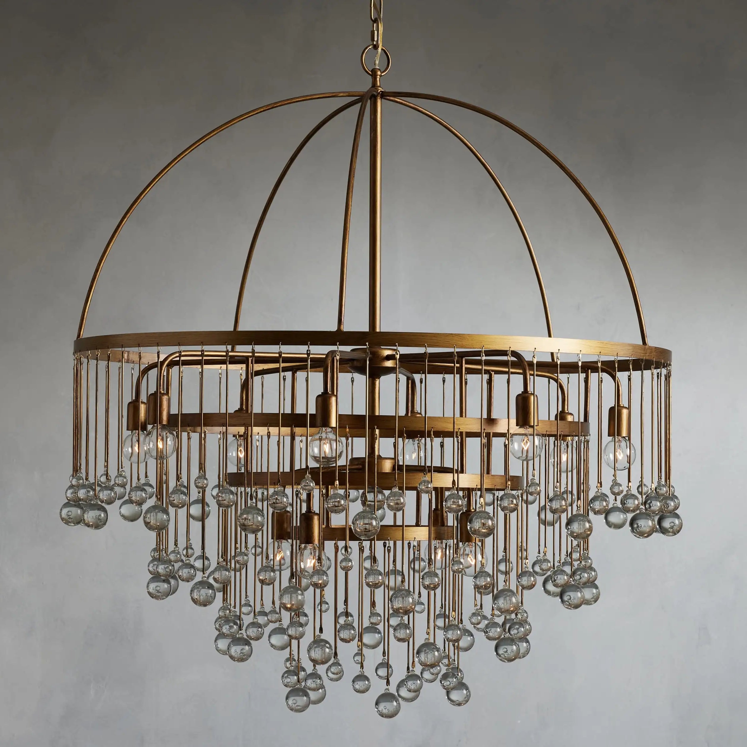 Aubrey Round Chandelier 2-TIER, 4-TIER